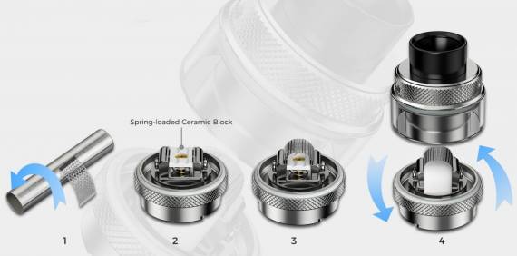 Freemax Marvos RTA POD - один из самых серьезных обслуживаемых картриджей...