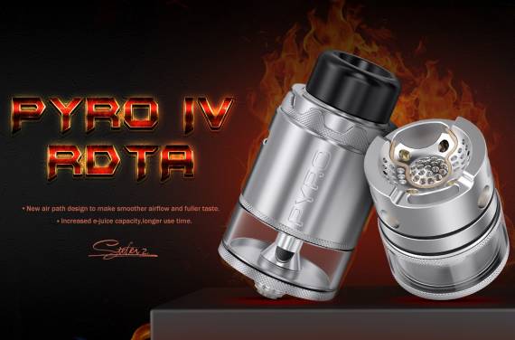 Vandy Vape PYRO V4 RDTA - настоящий дуршлаг...