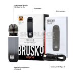 POD-система BRUSKO MINICAN 2 (Чёрно-серый градиент) - Купить с доставкой в Красногорске, Москве и МО, по России в интернет-магазине SHERLOCK-TABAK
