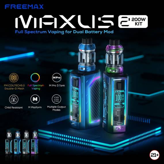 Freemax Maxus 2 200W Box Mod Kit