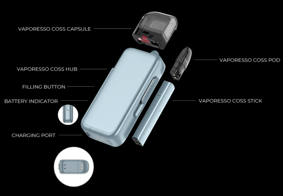 Vaporesso COSS POD system kit