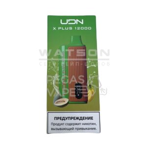 Электронная сигарета UDN X PLUS 12000 (Банан Дыня) - Купить с доставкой в Красногорске, Москве и МО, по России в интернет-магазине SHERLOCK-TABAK