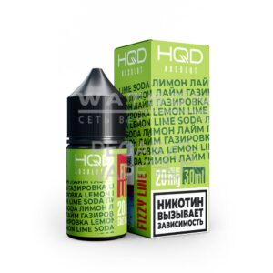 Жидкость HQD ABSOLUT FIZZY LINE (Лимон лайм- газировка) 30 мл 2% (20 мг/мл) - Купить с доставкой в Красногорске, Москве и МО, по России в интернет-магазине SHERLOCK-TABAK