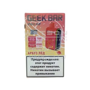 Электронная сигарета Geek Bar Pulse 12000 (Арбуз, лед ) - Купить с доставкой в Красногорске, Москве и МО, по России в интернет-магазине SHERLOCK-TABAK