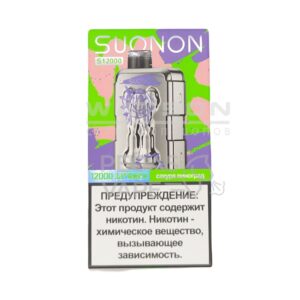 Электронная сигарета SUONON S 12000 (Сакура виноград ) - Купить с доставкой в Красногорске, Москве и МО, по России в интернет-магазине SHERLOCK-TABAK