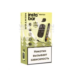 Электронная сигарета PLONQ INSTABAR 10000 (Ментол) - Купить с доставкой в Красногорске, Москве и МО, по России в интернет-магазине SHERLOCK-TABAK