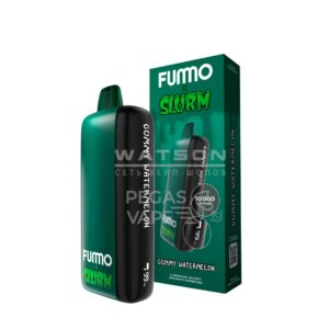 Электронная сигарета Fummo SLURM INDIC 10000 (Кислый Арбузный Мармелад)