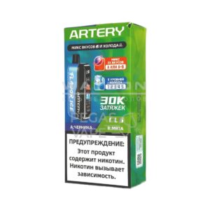 Электронная сигарета Artery CL6 30000 (FLAVOR+ICE edtion) (Черничная мята)